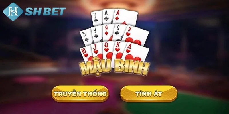 Cách chơi Mậu Binh SHBET online đơn giản nhất