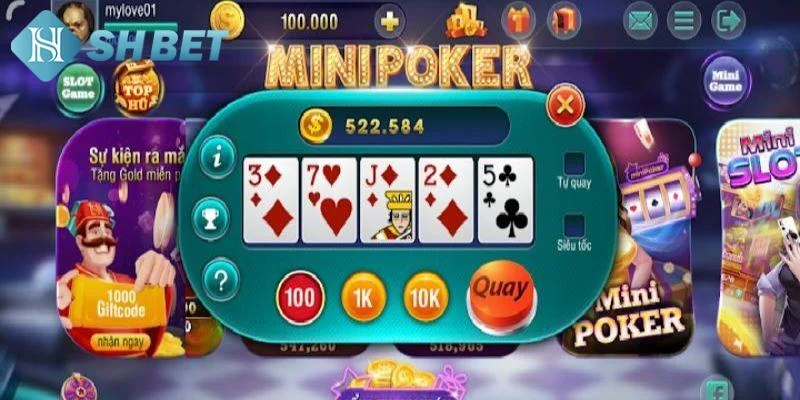 Chia sẻ chiến thuật Mini Poker hiệu quả